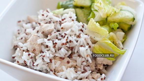Рецепт Риса и киноа с индейкой в мультиварке