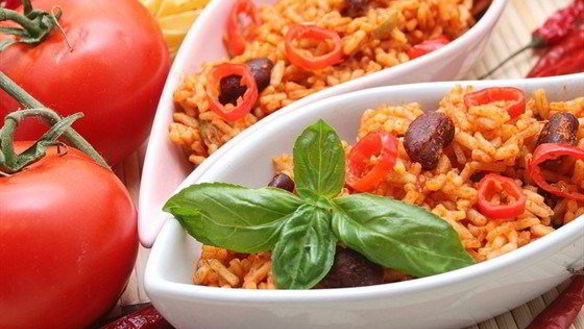 Рецепт Риса по-мексикански с фасолью