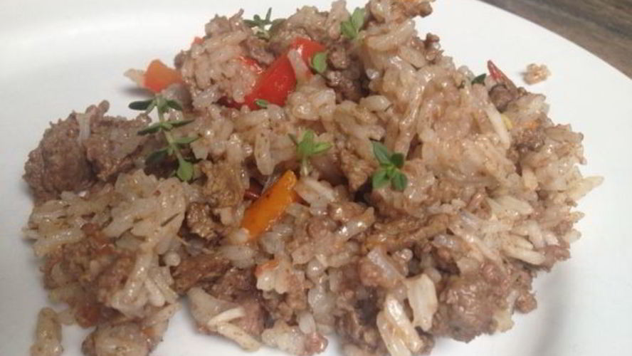 Рецепт риса с фаршем