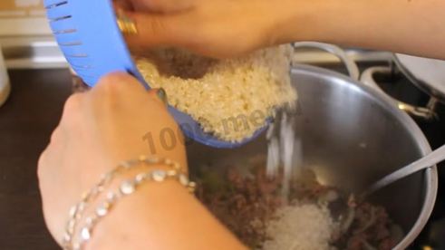 рис с фасолью