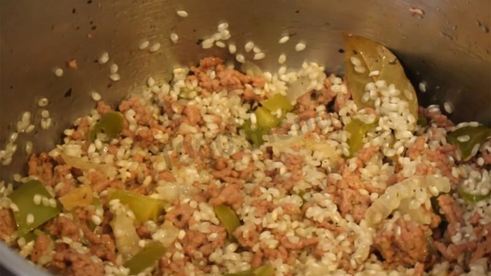 рис с фасолью