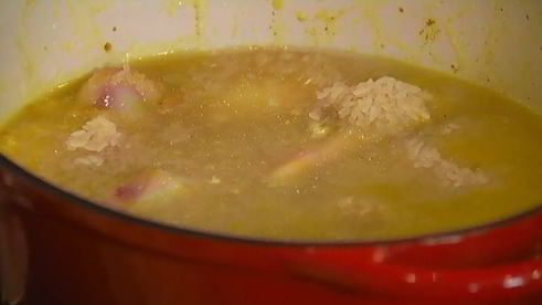 рис с цыпленком и пряностями