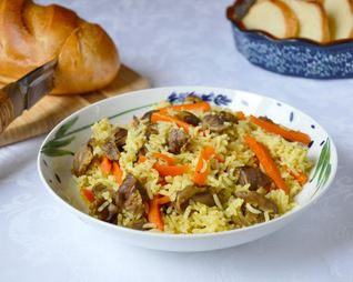 Рис с желудками