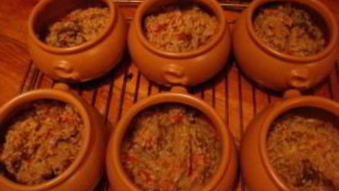 рис в горшочке в духовке