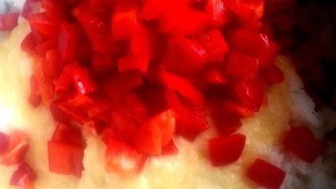 тыквенный рис на halloween