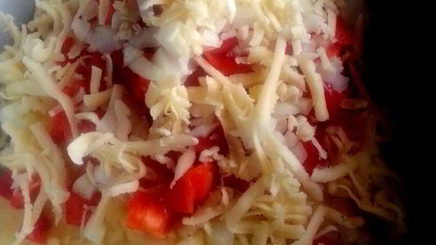 тыквенный рис на halloween