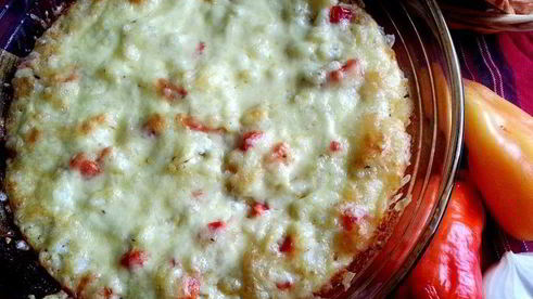 тыквенный рис на halloween