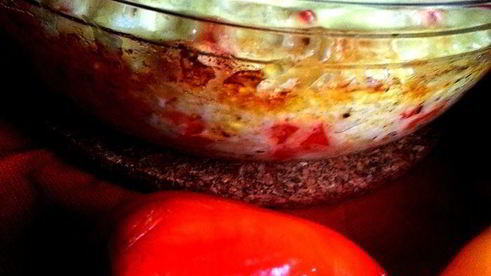 тыквенный рис на halloween