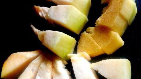 тыквенный рис на halloween