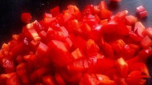 тыквенный рис на halloween