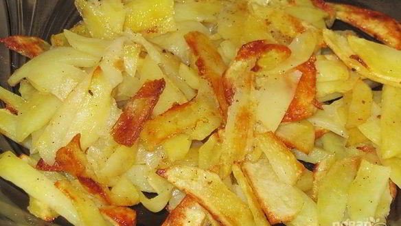 Рецепт Вкуснейшей жареной картошки