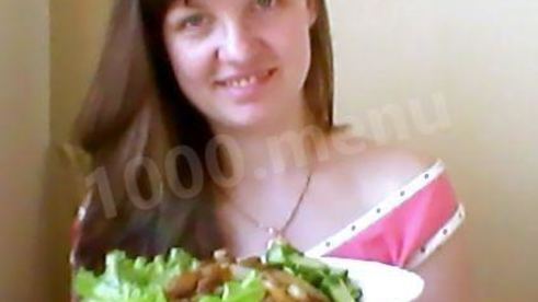 жареный картофель с луком