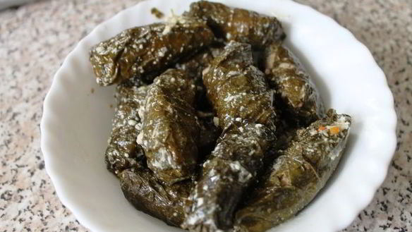 Рецепт Долмы в виноградных листьях