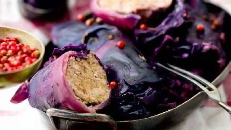 Рецепт голубцов из краснокочанной капусты