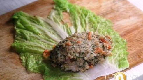 голубцы из пекинской капусты с отварным мясом
