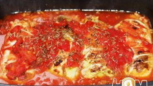 голубцы из пекинской капусты с отварным мясом
