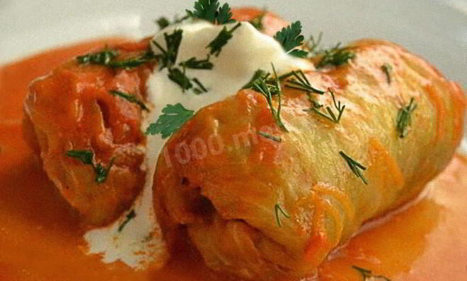 Голубцы из замороженной капусты