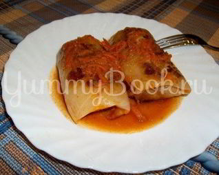 Голубцы с мясом и рисом