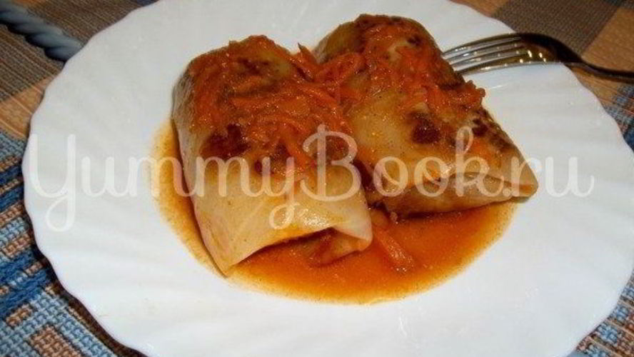 Рецепт голубцов с мясом и рисом