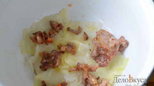 голубцы с мясом