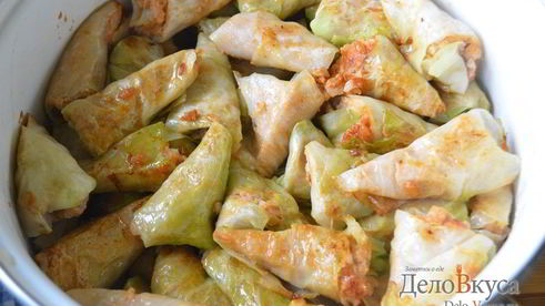 голубцы с мясом