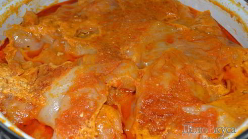 голубцы с мясом