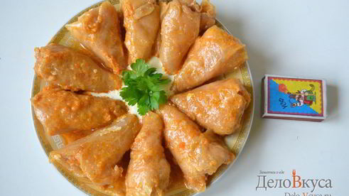 голубцы с мясом