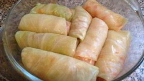 маринованные голубцы с морковкой