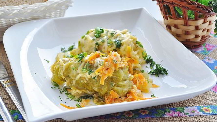 Рецепт замороженных голубцов в мультиварке