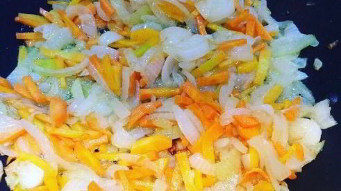 запеченные голубцы с зеленой гречкой и тофу