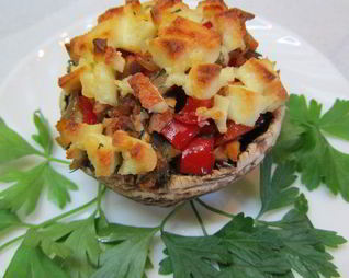 Фаршированные грибы