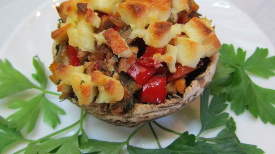 Рецепт фаршированных грибов