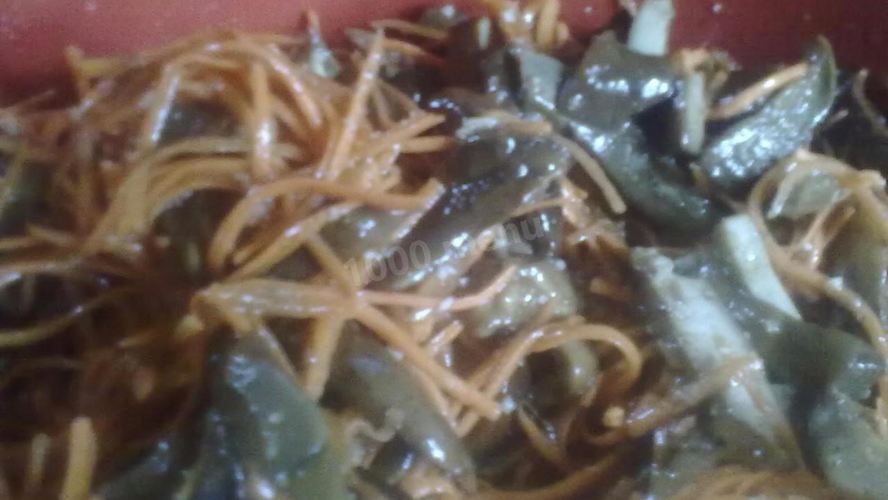 Рецепт грибов по-корейски пальчики оближешь