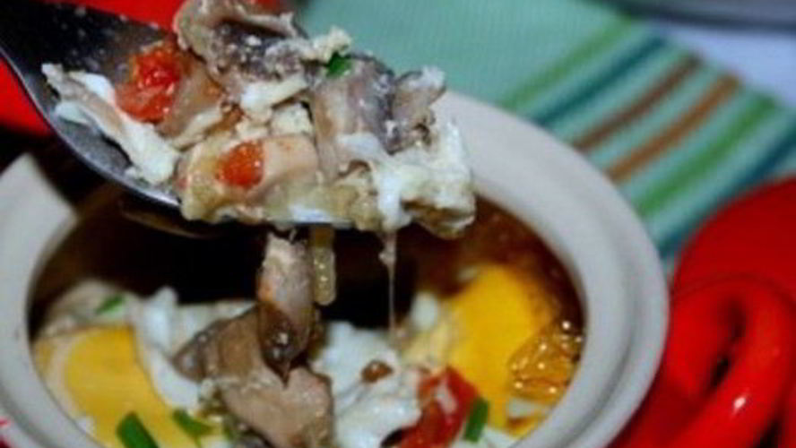 Рецепт грибов в духовке в горшочке