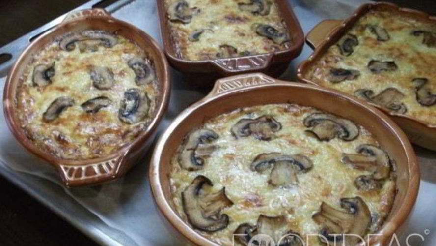 Рецепт грибов в сливках