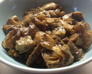 Грибы жареные в мультиварке