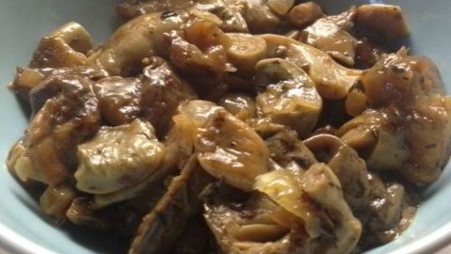 Рецепт грибов жареных в мультиварке
