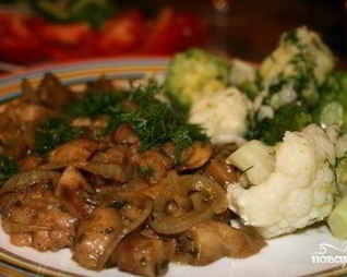 Маслята жареные