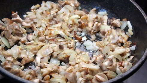 постные фаршированные шампиньоны