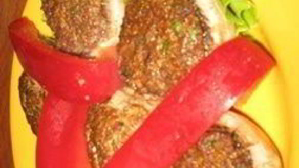 Рецепт Шампиньонов с сыром и орехами