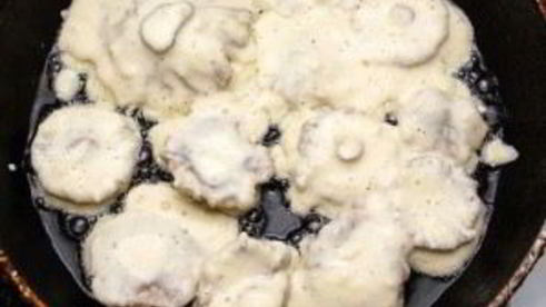 сыроежки в кляре