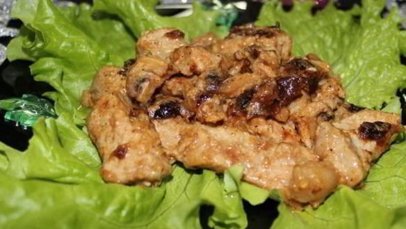 Рецепт Жареных грибов со свининой