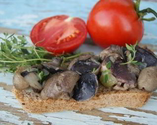 Жареные маслята