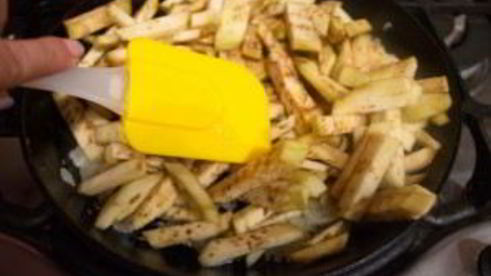 гуляш из баклажанов