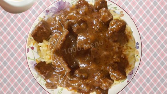 Рецепт Гуляша из филе утки