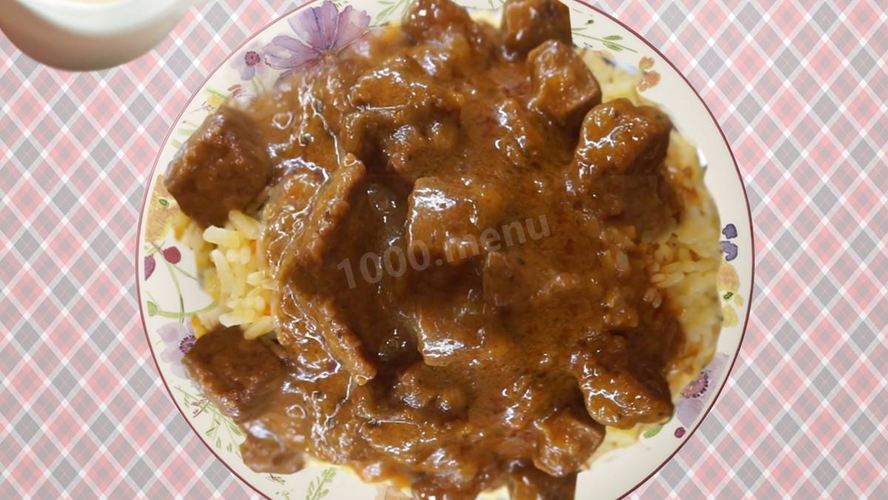 Рецепт гуляша из филе утки