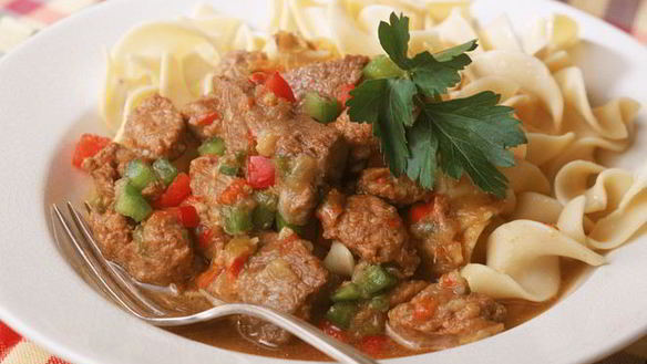 Рецепт Гуляша из говяжьей печени