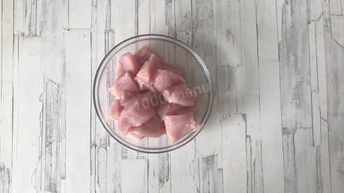 гуляш из индейки с подливкой