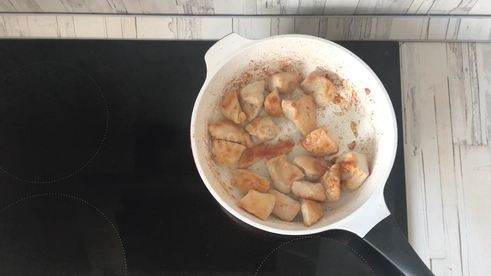 гуляш из индейки с подливкой