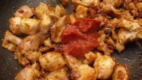 гуляш из кролика с подливкой